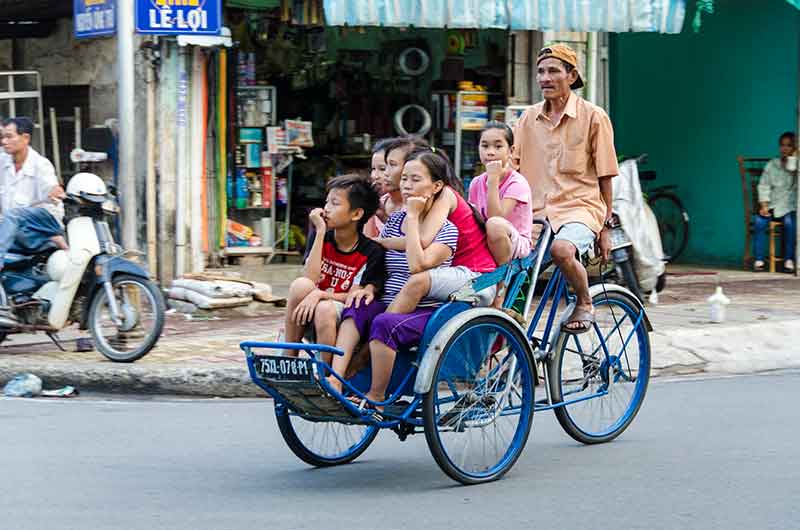 395 - Vietnam - Hue - triciclo